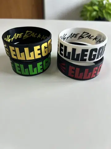 ELLEGARDEN 러버 밴드 4개 세트