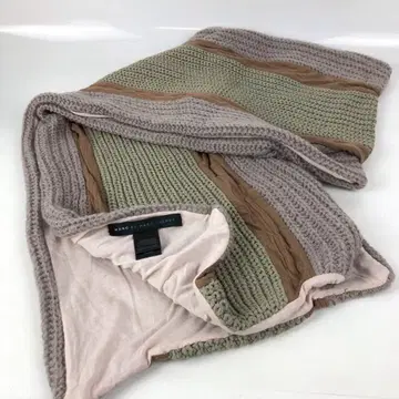 MARC JACOBS 마크제이콥스 바이컬러 리브 니트