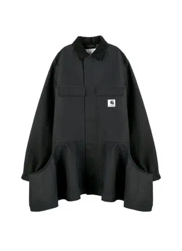 sacai Carhartt WIP 드레스 코트 사이즈 2 블랙