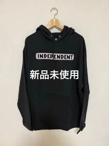 레어 INDEPENDENT 블랙 후드티 XL
