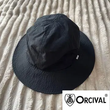 ORCIVAL 블랙 아웃도어 햇