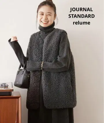 JOURNAL STANDARD relume 컬리 인조 모피 베스트