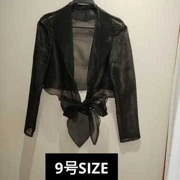 레이스 볼레로 오간자 블랙 결혼식 파티 9호