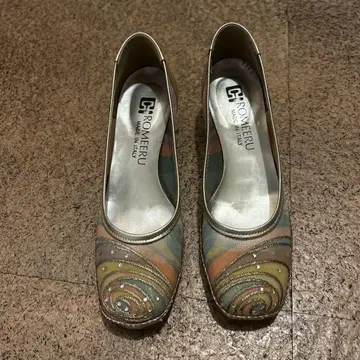 CHRONOFERU 이탈리아제 멀티 컬러 펌프스