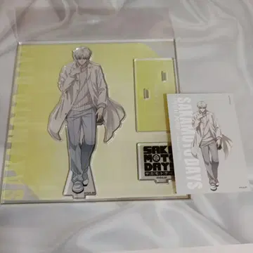 베이스 야드 도쿄 사카모토 데이즈 아크릴 스탠드 특전 카드 슬러