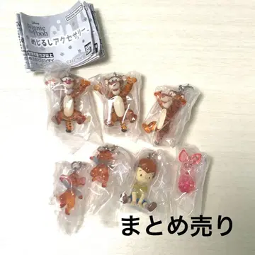 Winnie the Pooh 메지루시 액세서리 7개 묶음 판매