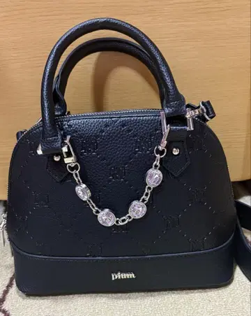 비쥬 장식 pium 모노그램 미니백