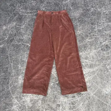 GAP 코듀로이 하이라이즈 와이드 레그 팬츠 2 사이즈