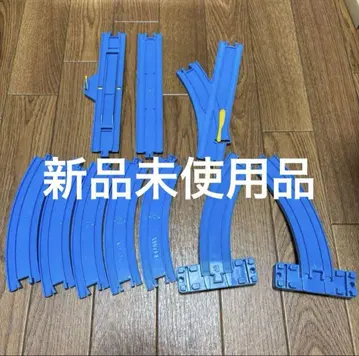 [ 미사용 새상품 ] 프라레일 레일 부품 세트 파랑