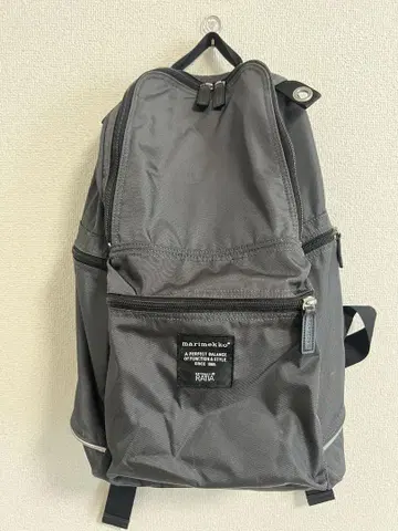마리메꼬 그레이 백팩