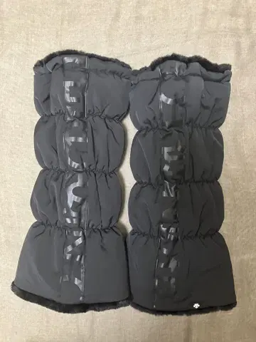 데상트 골프 충전솜 레그 워머