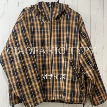 CIAOPANIC TYPY 체크 자켓 후드 M unisex
