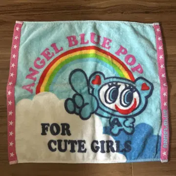 일본제 ANGEL BLUE POP 손수건