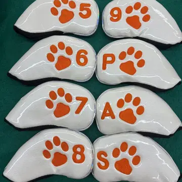 아이언용 골프헤드커버 세트 5 6 7 8 9 P A S