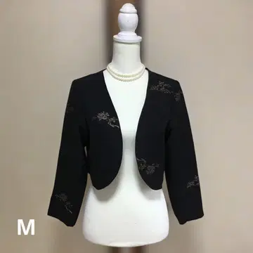 기모노 리메이크 총 안감 볼레로 금사 자수 M 사이즈