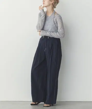 hunch [발수 가공] 그로그랭 턱 팬츠 나일론 팬츠