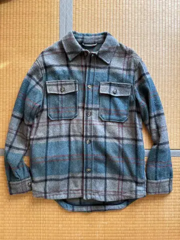 ZARA 남성용 플란넬 셔츠 체크 S