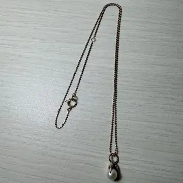 agete 펄 K10 미러볼 체인 목걸이