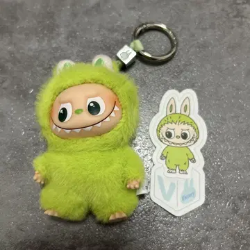 LABUBU PIN FOR LOVE 봉제 인형 펜던트 V