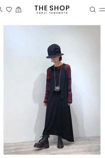 Y's Shoulder Strap Long Dress YE-D07-500