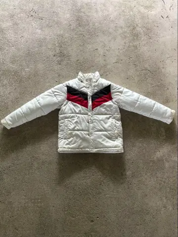 RETRO SPORT - tricolor puffer jacket