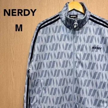 NERDY 트랙 자켓 M 스카이블루
