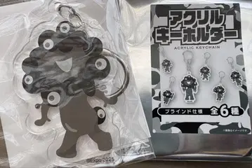 오사카 간사이 박람회 블랙 미야쿠미야쿠 랜덤 아크릴 키링 미야쿠미야쿠