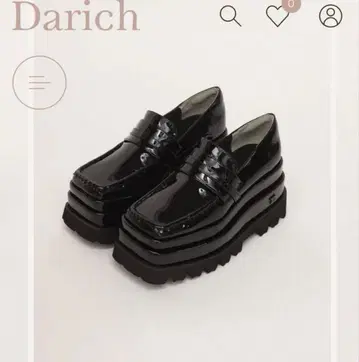 Darich 다리치 에나멜 플랫폼 로퍼
