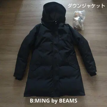 B:MING by BEAMS 다운 자켓 블랙 여성용 S 사이즈