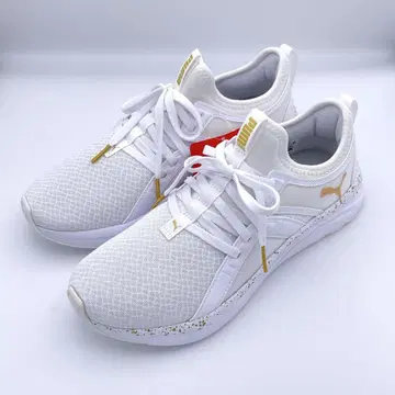 신규 택 PUMA 우먼 소프트라이드 소피아 쉬머 러닝화