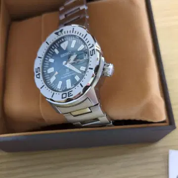 SEIKO 자동 와인딩 손목시계 실버