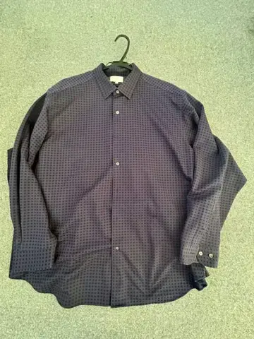 카네마사필 네이비 체크 셔츠