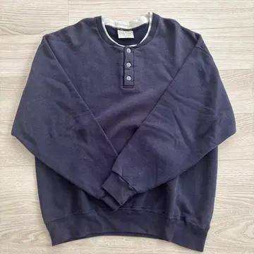 80s L.L.Bean x Russell 헨리넥 맨투맨 XL