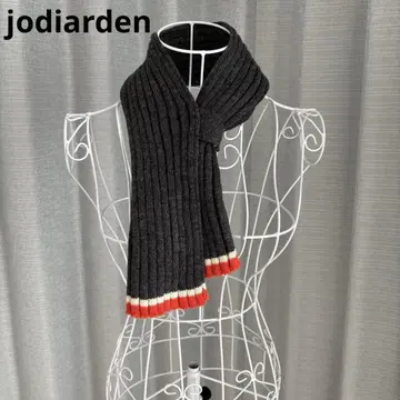 jodiarden 다크 그레이 리브 머플러