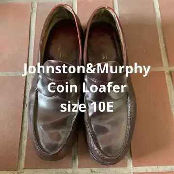 존스턴 앤 머피 아리스크라프트 버건디 로퍼 10E