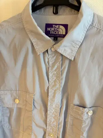 THE NORTH FACE 긴팔 셔츠 라이트 블루