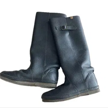 [ 새상품급 ] 코스 NINA 롱 부츠 사이드 벨트 가죽