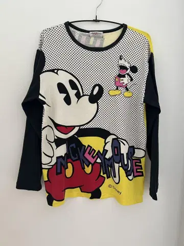 90s 미키마우스 롱T