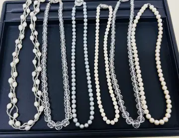 진주 목걸이 세트