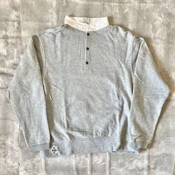 허리케인 탑 그레이 맨투맨 트레이닝복 가디건 USA 코튼