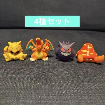 포켓몬스터 포켓몬 초창기 손가락 인형 피규어 4종 세트
