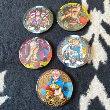 ONEPIECE 동료 캔뱃지 애니메이션 캐릭터 캔뱃지 세트
