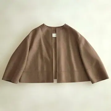 라도어 라이트리버 노카라 자켓 숏코트
