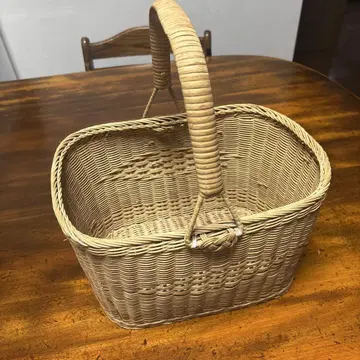 천연 소재 피크닉 바스켓