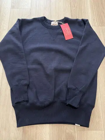 BONCOURA 양V 맨투맨 트레이닝복 네이비 본쿠라 새상품 긴팔