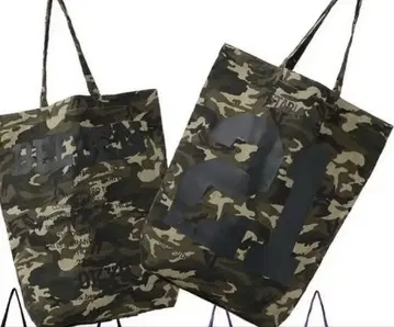 beeden popup 한정판 토트백 camo