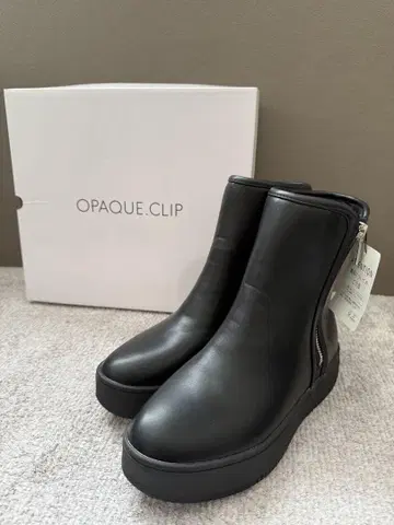 OPAQUE.CLIP 스니커즈 밑창 사이드 지퍼 부츠
