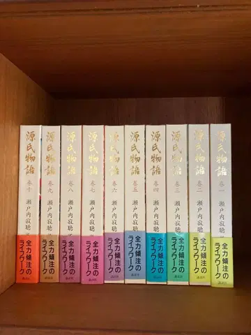 겐지 이야기 특장판 전 10권 세토우치 쟈쿠초 코단샤