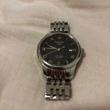 TISSOT 자동 와인딩 손목시계 블랙 다이얼