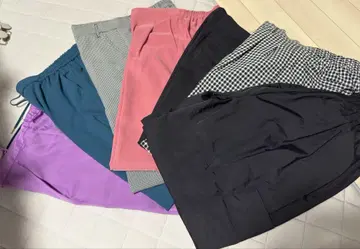 팬츠 바지 7벌 세트 테일러드 팬츠 플레어 팬츠 테이퍼드 팬츠